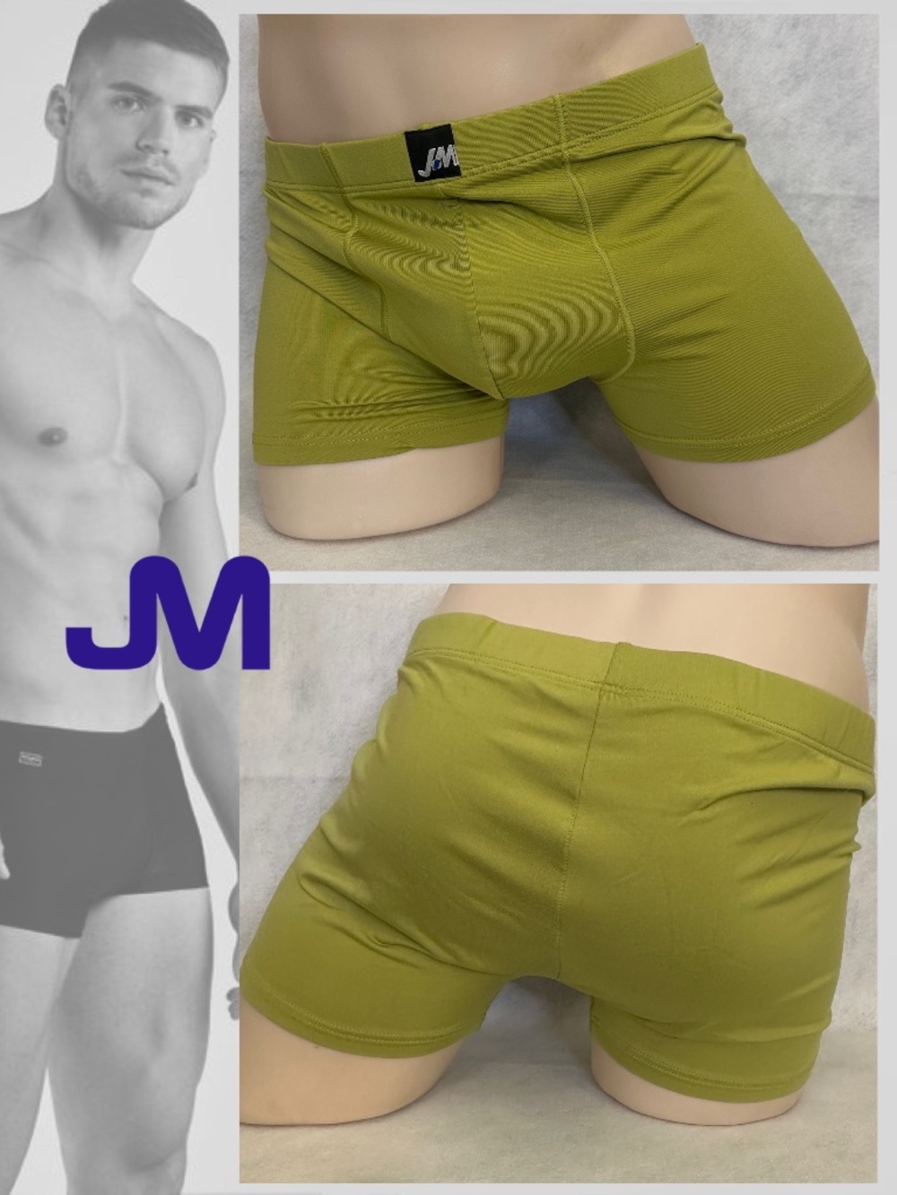 JM Square Cut Swimsuit Large 38-44" waist Gently worn 86% polyester/14% lycra